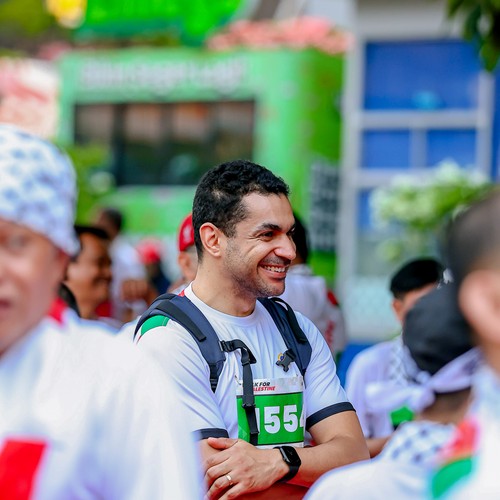 Race photo from WALK FOR PALESTINE