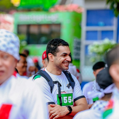 Race photo from WALK FOR PALESTINE