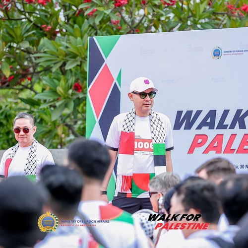 Race photo from WALK FOR PALESTINE