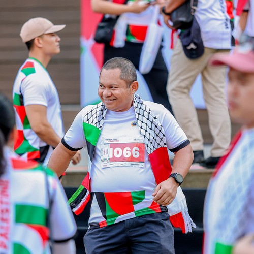 Race photo from WALK FOR PALESTINE