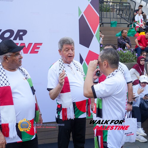 Race photo from WALK FOR PALESTINE