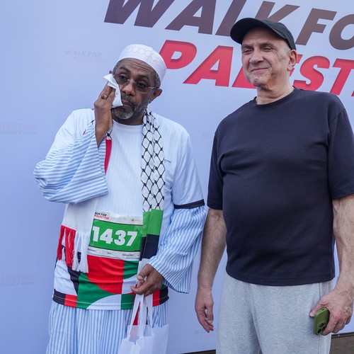 Race photo from WALK FOR PALESTINE