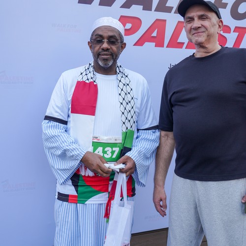 Race photo from WALK FOR PALESTINE