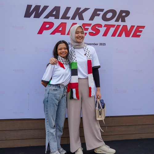 Race photo from WALK FOR PALESTINE