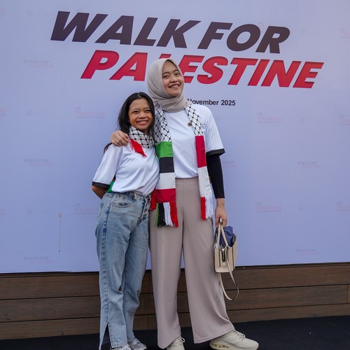Race photo from WALK FOR PALESTINE