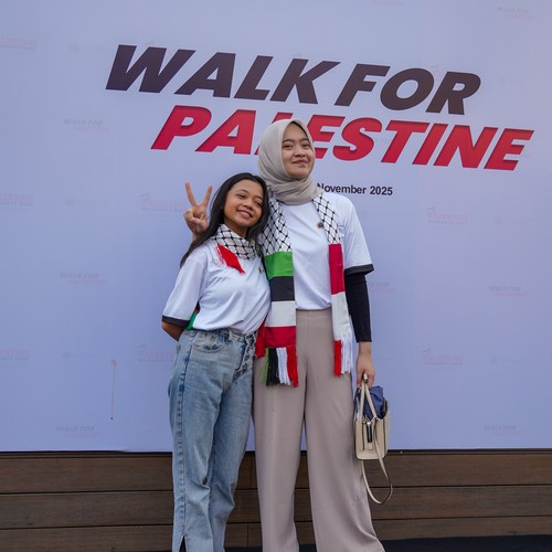 Race photo from WALK FOR PALESTINE