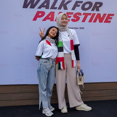 Race photo from WALK FOR PALESTINE