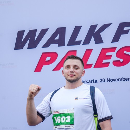 Race photo from WALK FOR PALESTINE