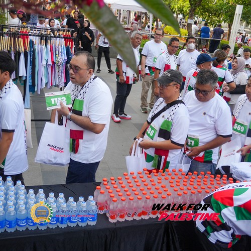 Race photo from WALK FOR PALESTINE