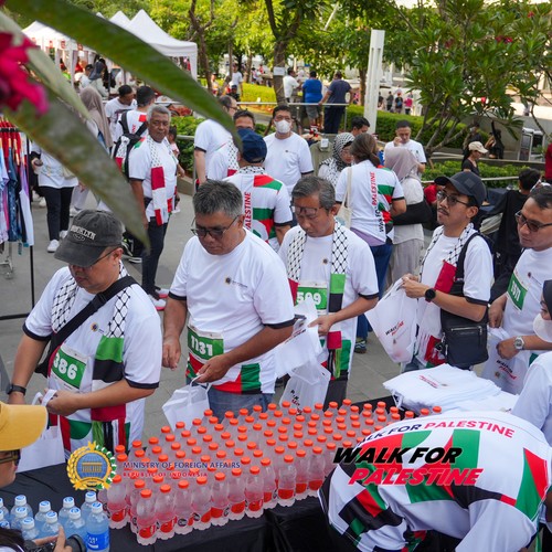 Race photo from WALK FOR PALESTINE