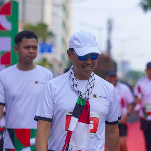 Race photo from WALK FOR PALESTINE