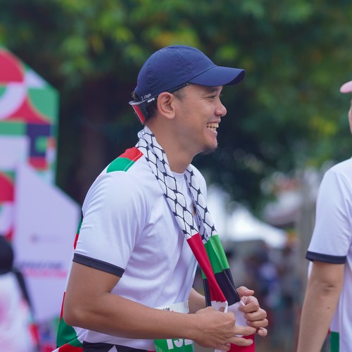 Race photo from WALK FOR PALESTINE