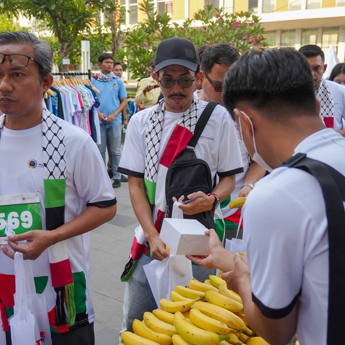 Race photo from WALK FOR PALESTINE