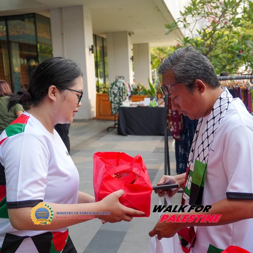 Race photo from WALK FOR PALESTINE