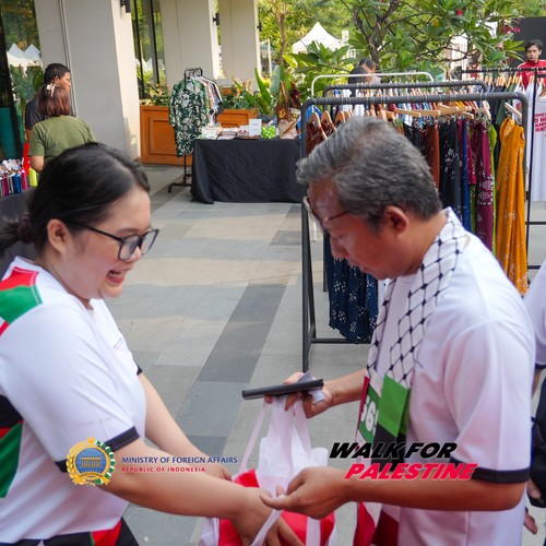 Race photo from WALK FOR PALESTINE