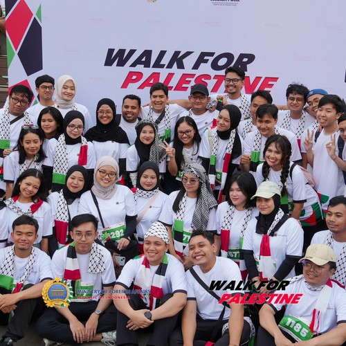 Race photo from WALK FOR PALESTINE