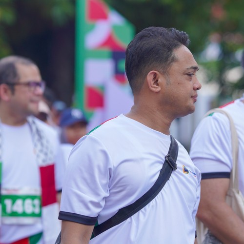 Race photo from WALK FOR PALESTINE
