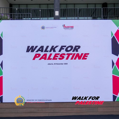 Race photo from WALK FOR PALESTINE