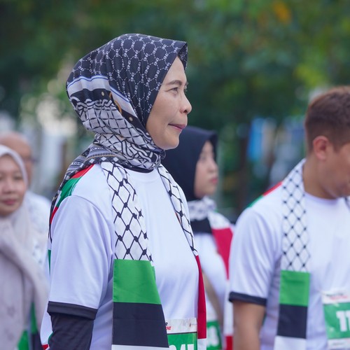 Race photo from WALK FOR PALESTINE