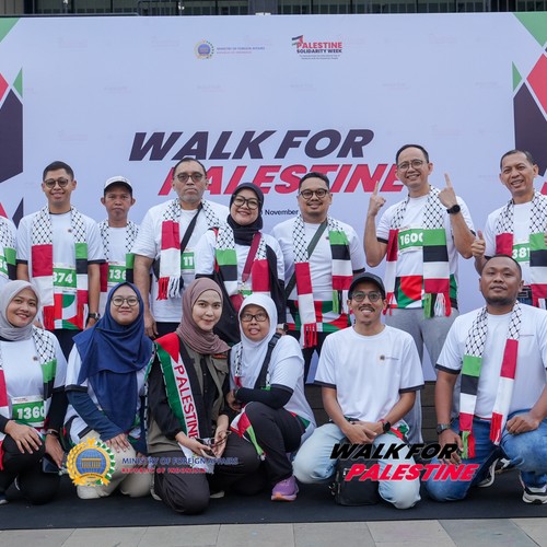 Race photo from WALK FOR PALESTINE