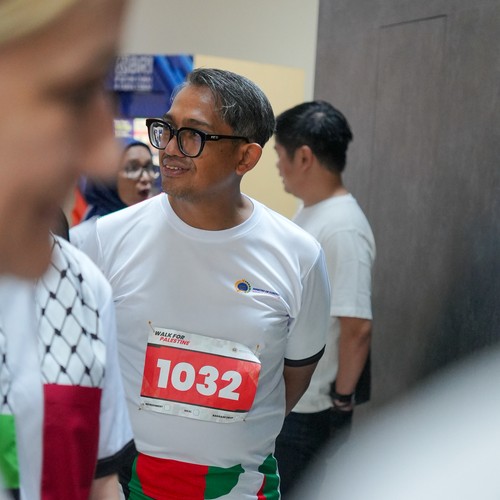 Race photo from WALK FOR PALESTINE