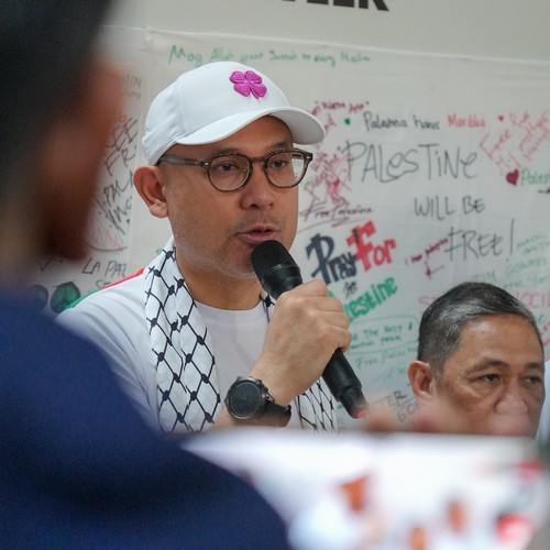 Race photo from WALK FOR PALESTINE
