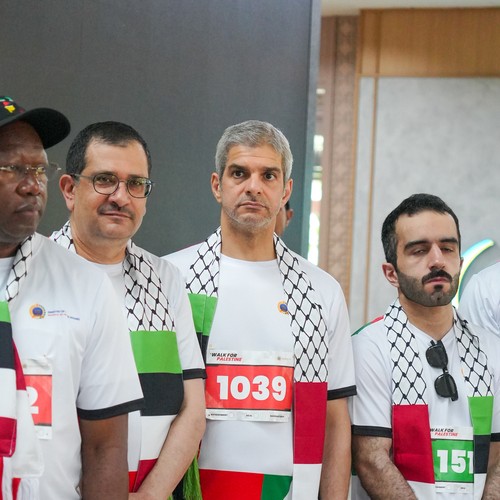 Race photo from WALK FOR PALESTINE
