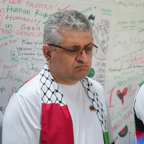 Race photo from WALK FOR PALESTINE