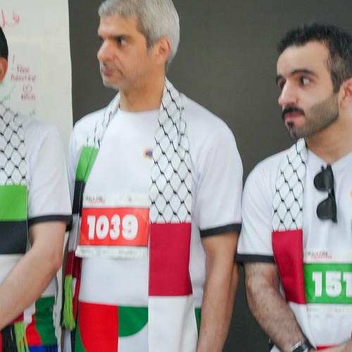 Race photo from WALK FOR PALESTINE