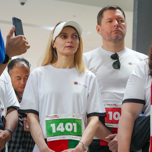 Race photo from WALK FOR PALESTINE