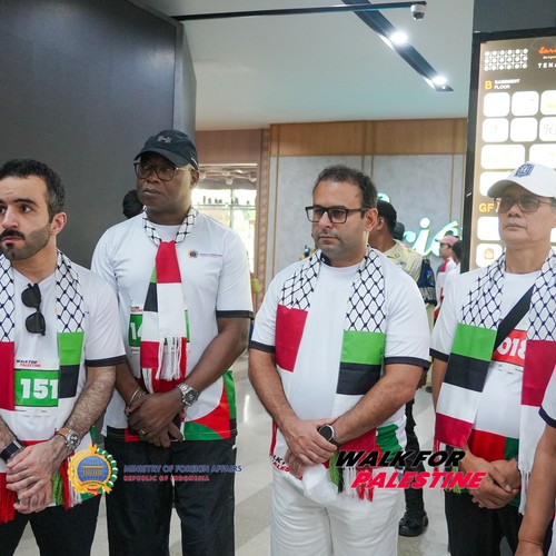 Race photo from WALK FOR PALESTINE