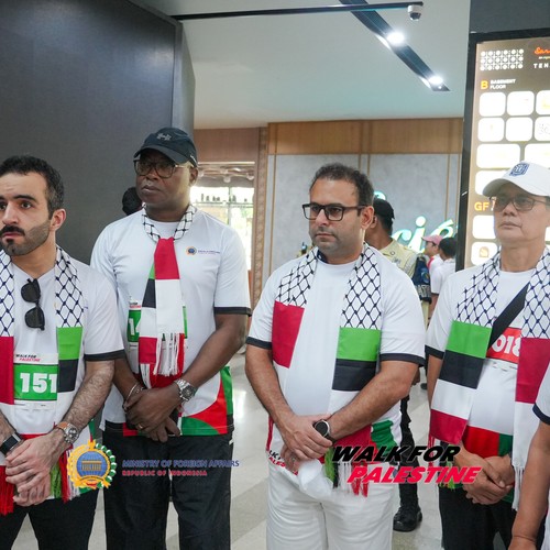 Race photo from WALK FOR PALESTINE