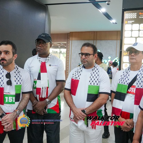 Race photo from WALK FOR PALESTINE