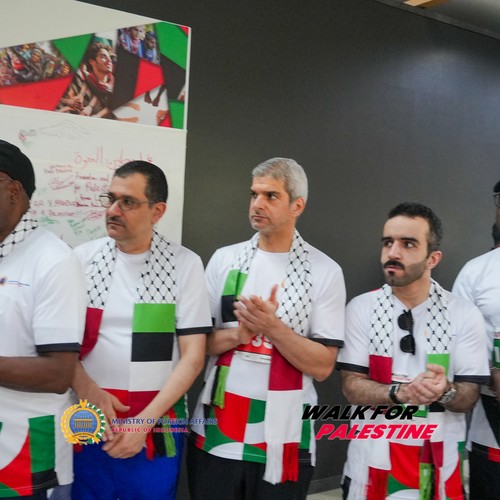 Race photo from WALK FOR PALESTINE