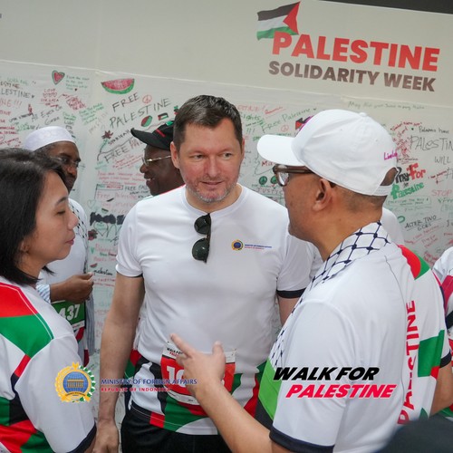 Race photo from WALK FOR PALESTINE