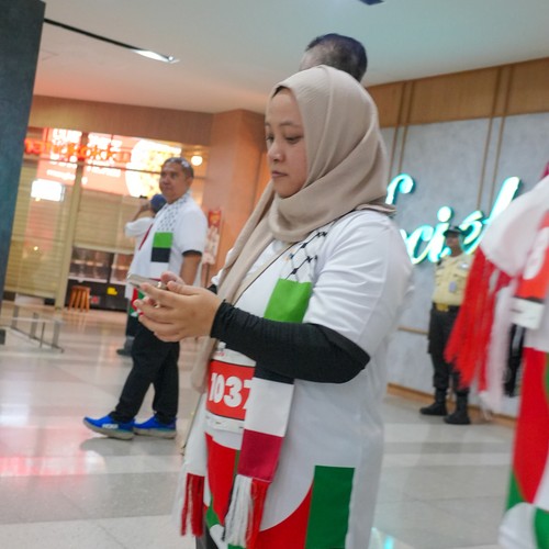 Race photo from WALK FOR PALESTINE