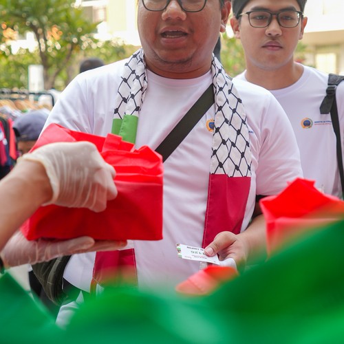 Race photo from WALK FOR PALESTINE