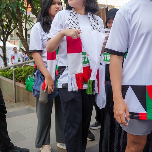 Race photo from WALK FOR PALESTINE