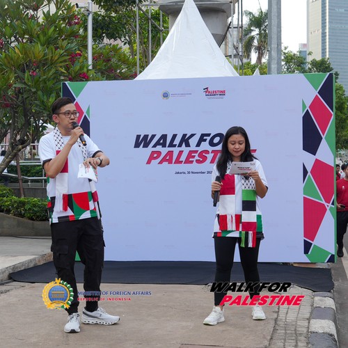 Race photo from WALK FOR PALESTINE