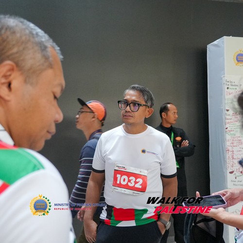 Race photo from WALK FOR PALESTINE