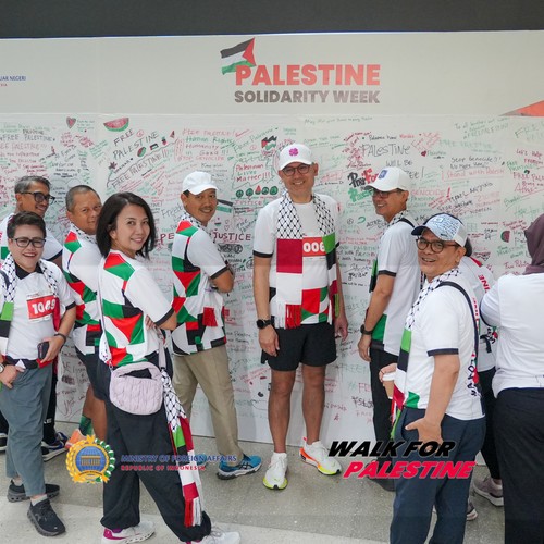 Race photo from WALK FOR PALESTINE