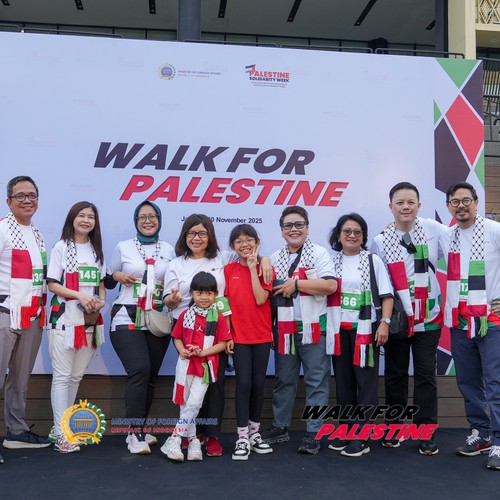 Race photo from WALK FOR PALESTINE