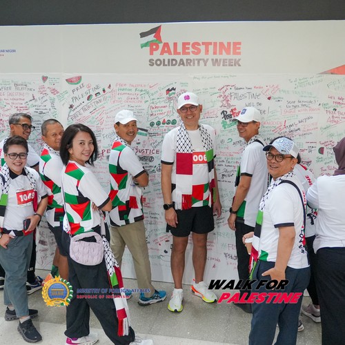 Race photo from WALK FOR PALESTINE