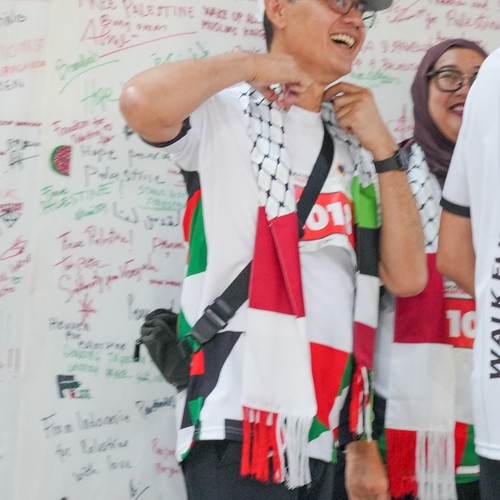 Race photo from WALK FOR PALESTINE