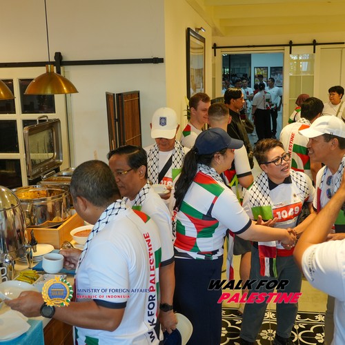 Race photo from WALK FOR PALESTINE