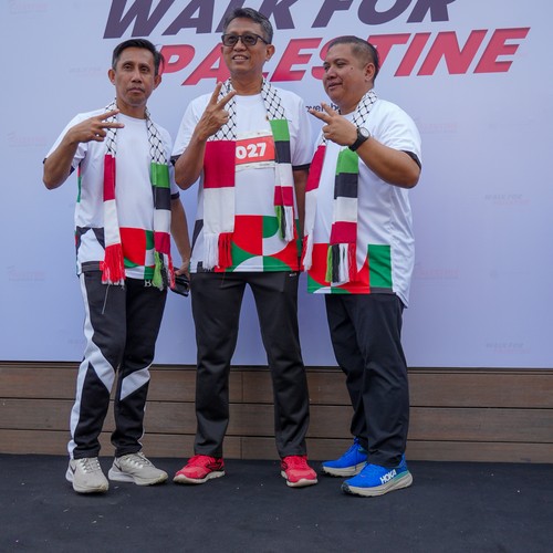 Race photo from WALK FOR PALESTINE