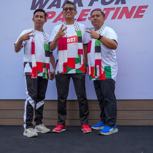 Race photo from WALK FOR PALESTINE