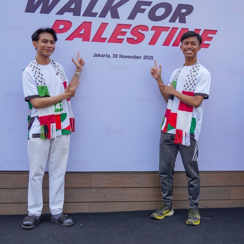 Race photo from WALK FOR PALESTINE