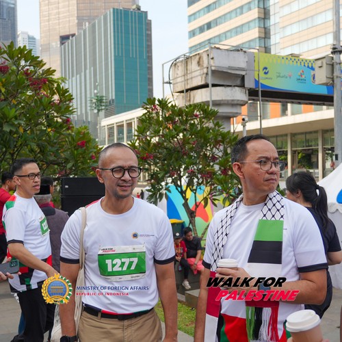 Race photo from WALK FOR PALESTINE