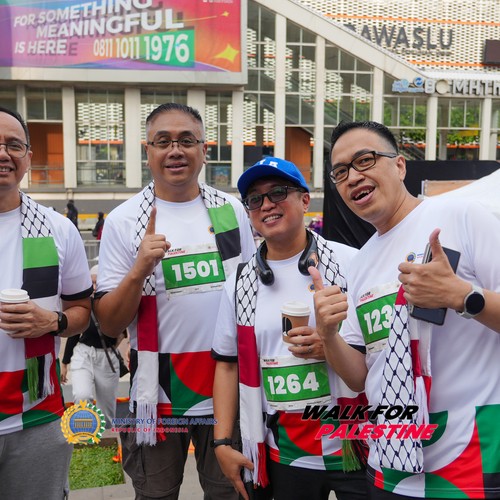 Race photo from WALK FOR PALESTINE